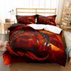 Cartoon Dragon King Queen Duvet Cover Kids Boys Animal Bedding Set Lovely Magical Creature Quilt Cover Polyester Comforter Cover