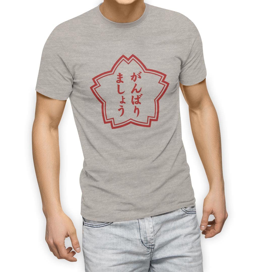 

3XL crew white fun [igsticker] Мужская футболка, размер, напечатанная, стильная, ворот, серая, футболка, 001587, японский/японский узор, штамп, серый