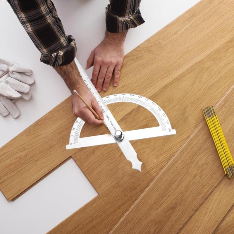 T-Bevel Guage Sliding Angles Rulers Protractors Multiple Angles Adjustable Gauges Measurement Tool Wood Handle Replacement