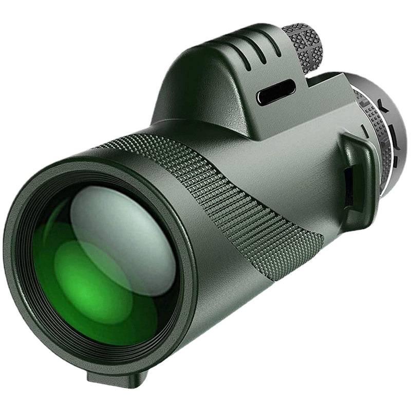 High-Definition Monocular Telescope with Night Vision for Outdoor and Mobile Photography