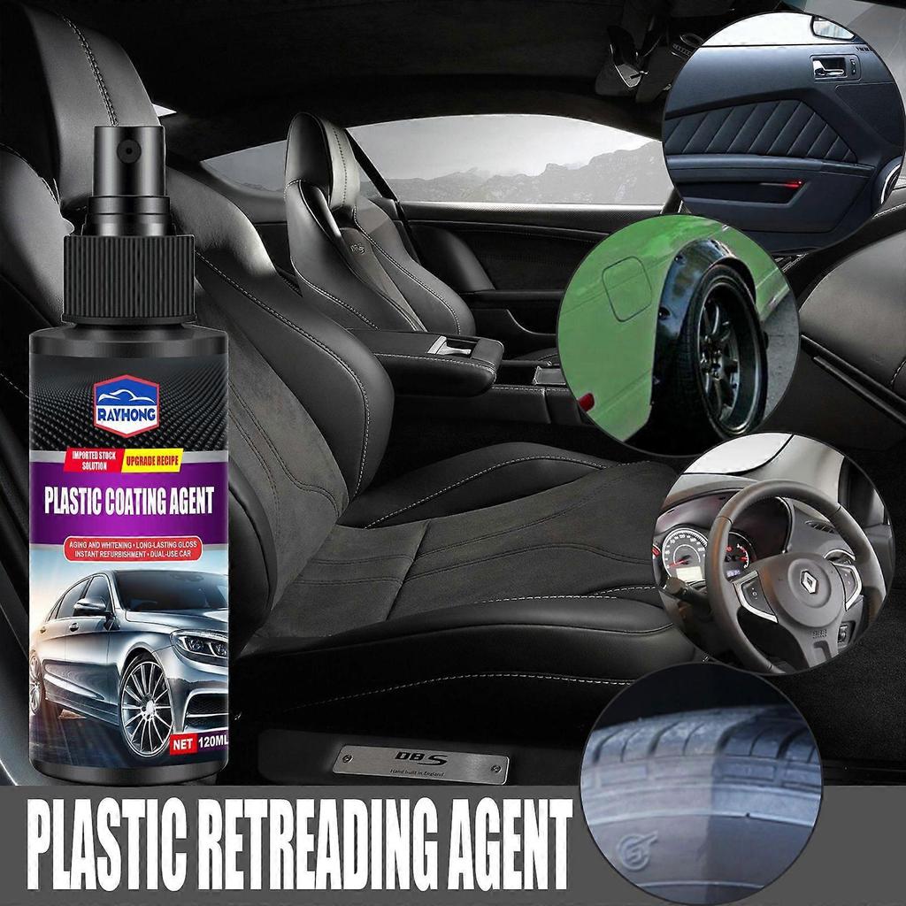 Limited time!!Rayhong Car Plastic Coating Agent Car Leather Seat And Dashboard Dust-Resistant Renovation And Polishing Maintenance Agent