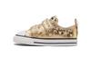 All Star 2V Abrasion Resistant Low Top Toddler Shoes Gold Infant And Toddler 772477C