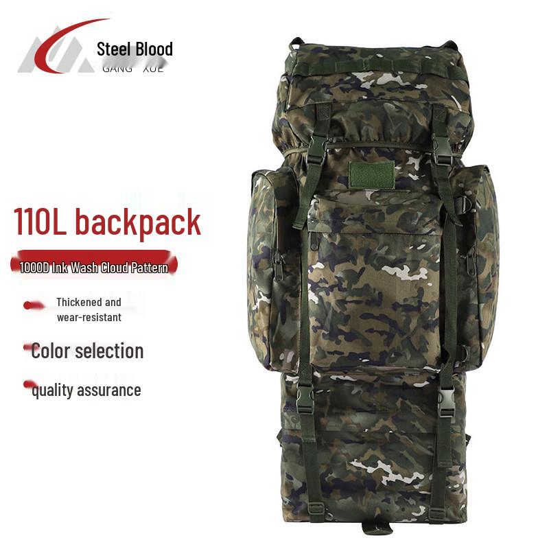 Steel Blood 110L Tactical Camouflage Backpack