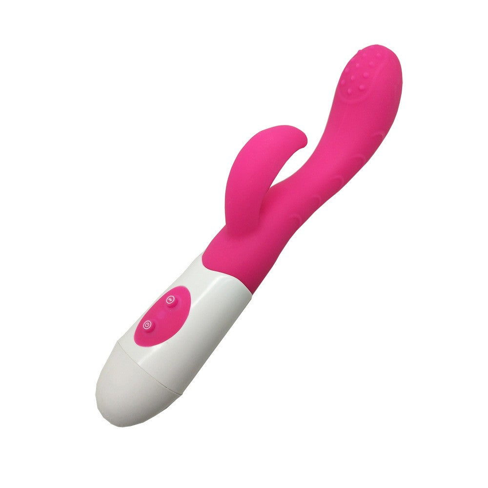 Vibromasseur Rabbit Rose Avec Picot De Stimulation Toz051 Pnk