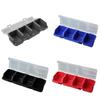Plastic Sorting Box Multi-Compartment Organizer Box Tool Part Container Bin with Lid Display Storage Case Enduring