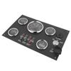 24V Gauge Cluster Oil Pressure Level Water Temperature Voltage Display with Ignition Keys