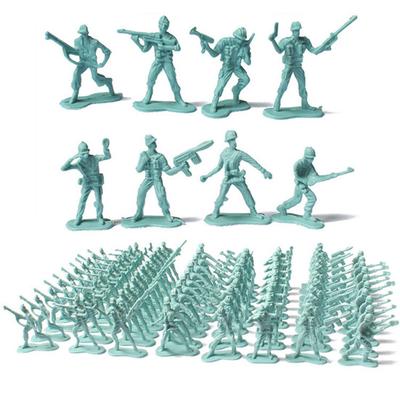 100 Stück Soldatenmodell Armee Männer Spielzeugsoldaten Spielset für fantasievolles Spielen Bildungsprojekte für Kinder