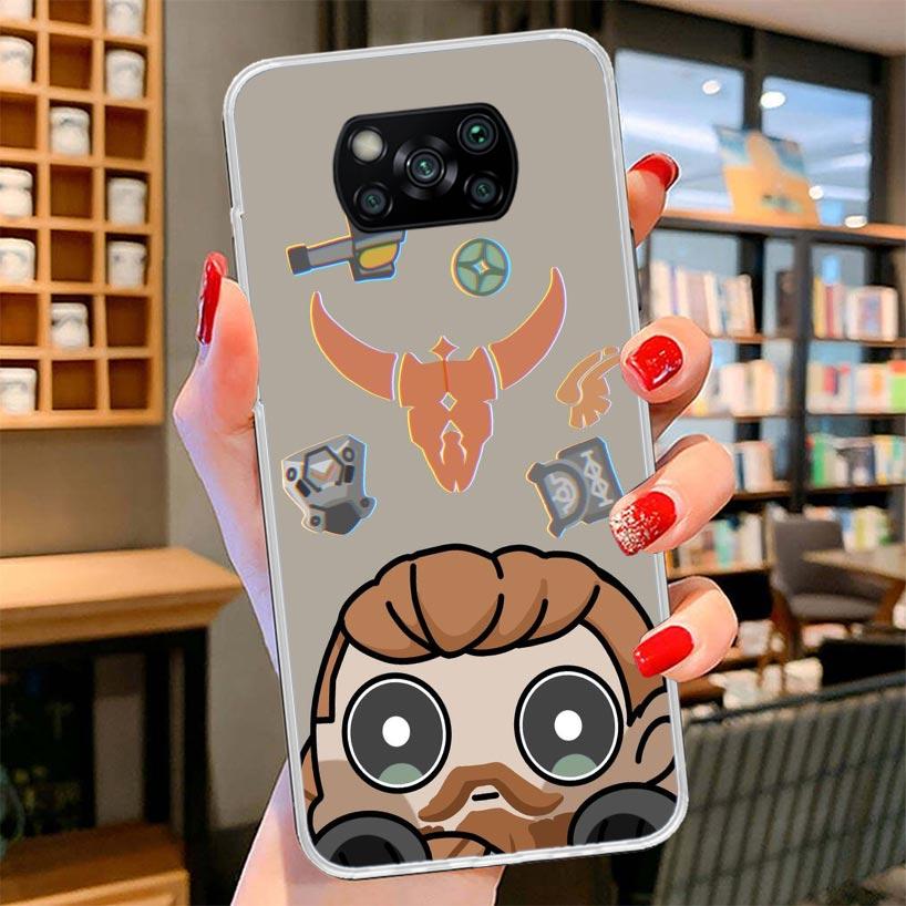 Game Valorant Cute Cover Phone Case For Xiaomi Poco F7 Ultra X7 X6 X5 Pro M7 Redmi 15C 15 13C 13 12C 12 10C 10 9A 9C 9T 9 Shell