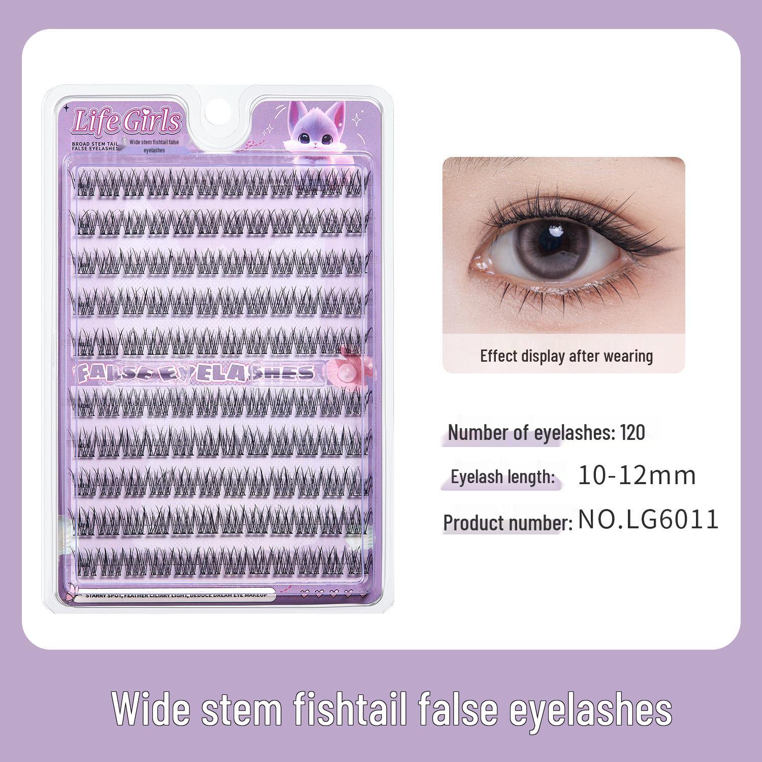 Adhesive-Free Wide Band False Eyelashes with Transparent Jelly Strip for a Natural, Dense, Curly Look