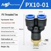 Copper Corrosion-Resistant Pneumatic Quick Connector Fitting for Air Compressors
