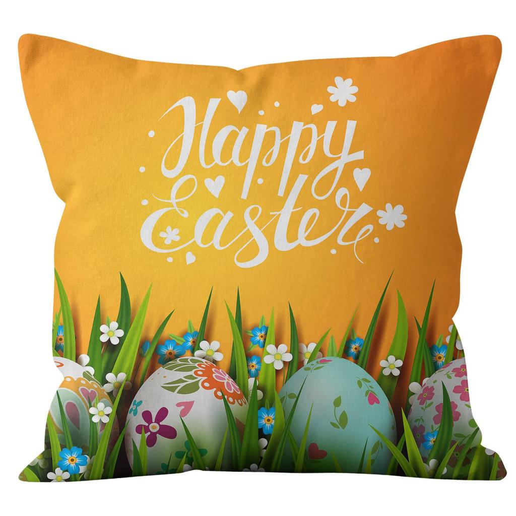 Easter Bunny Pillow Cover Home Pillow Cover