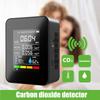 5 In1 CO2 Meter Digital Temperature Humidity Tester Carbon Dioxide TVOC HCHO Detector Air Quality Monitor Dropshipping Support