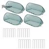 Plant Protection Tent Pop Up Cover Mesh Garden Protector with Ground Stakes Foldable Insect Barrier Netting for Vegetables Flowers Seedlings