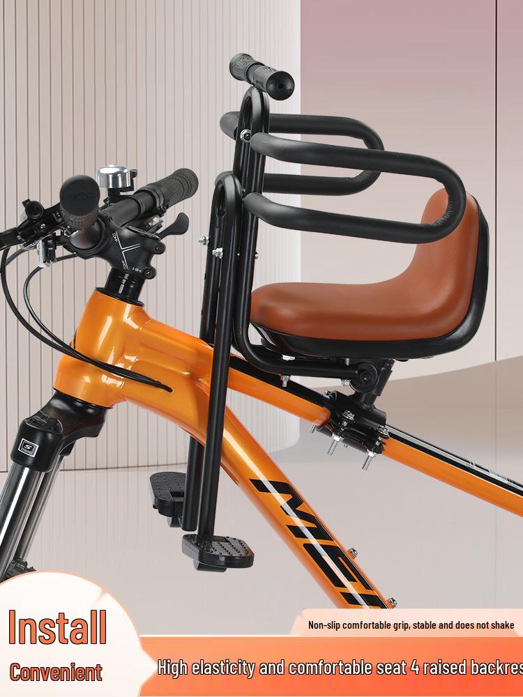 Child Seat for Mountain Bikes: Front Seatpost Attachment for Kids