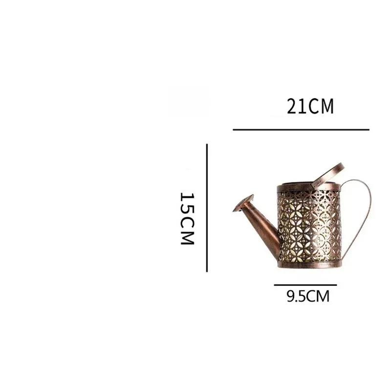 

Светодиодный солнечный светильник для лейки, подвесной чайник, фонарь, уличный водонепроницаемый светильник для украшения лужайки, сада, двора S-warm-without bracket