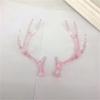 Simulation Resin Antler Headpiece for Cosplay and Theme Party Easy To Use Christmas Theme Headband Making Accessories