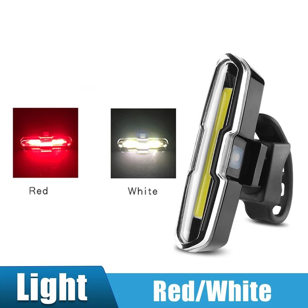 Ultra Bright Bike Light Taillight LED Rechargeable Safety Warning Bicycle Rear Light Night Riding Tail Light Cycling Accessories