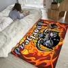 Motorhead Floor Mat Soft Thickened Absorbent Non-Slip Bedroom Living Room Door Mat Home Decor Flannel Rugs