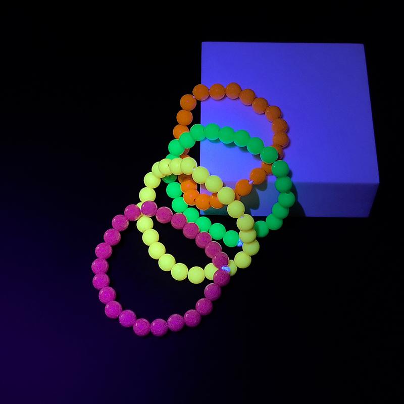 4-32 Stück Fluoreszierende UV Neon Halskette Armband Schwarzlicht Leuchten Party Dekoration Kinder Geschenk Geburtstag Hochzeit Halloween Foto Requisiten