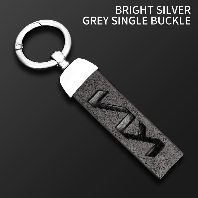 EKSP2 3D KIA Badge Car Keychain Auto Keyring Accessories For Kia Sportage Seltos Sorento Carnival Rio Borrego Ceed Forte K3 K4 K5 K7