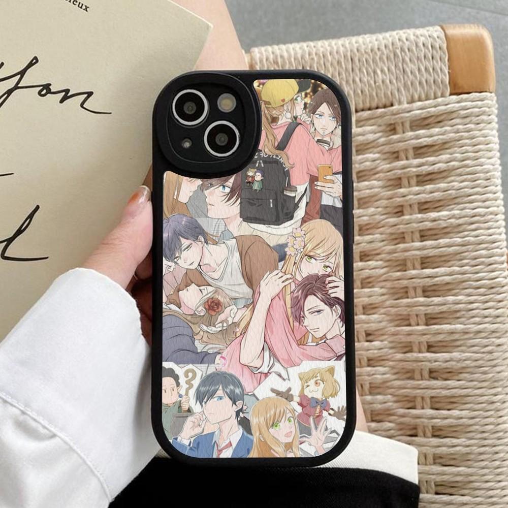 

Anime My Love Story Yamada kun Lv999 Phone Case Hard Leather For iPhone 14 13 12 Mini 11 14 Pro Max Xs X Xr 7 8 Plus Fundas iPhone 14