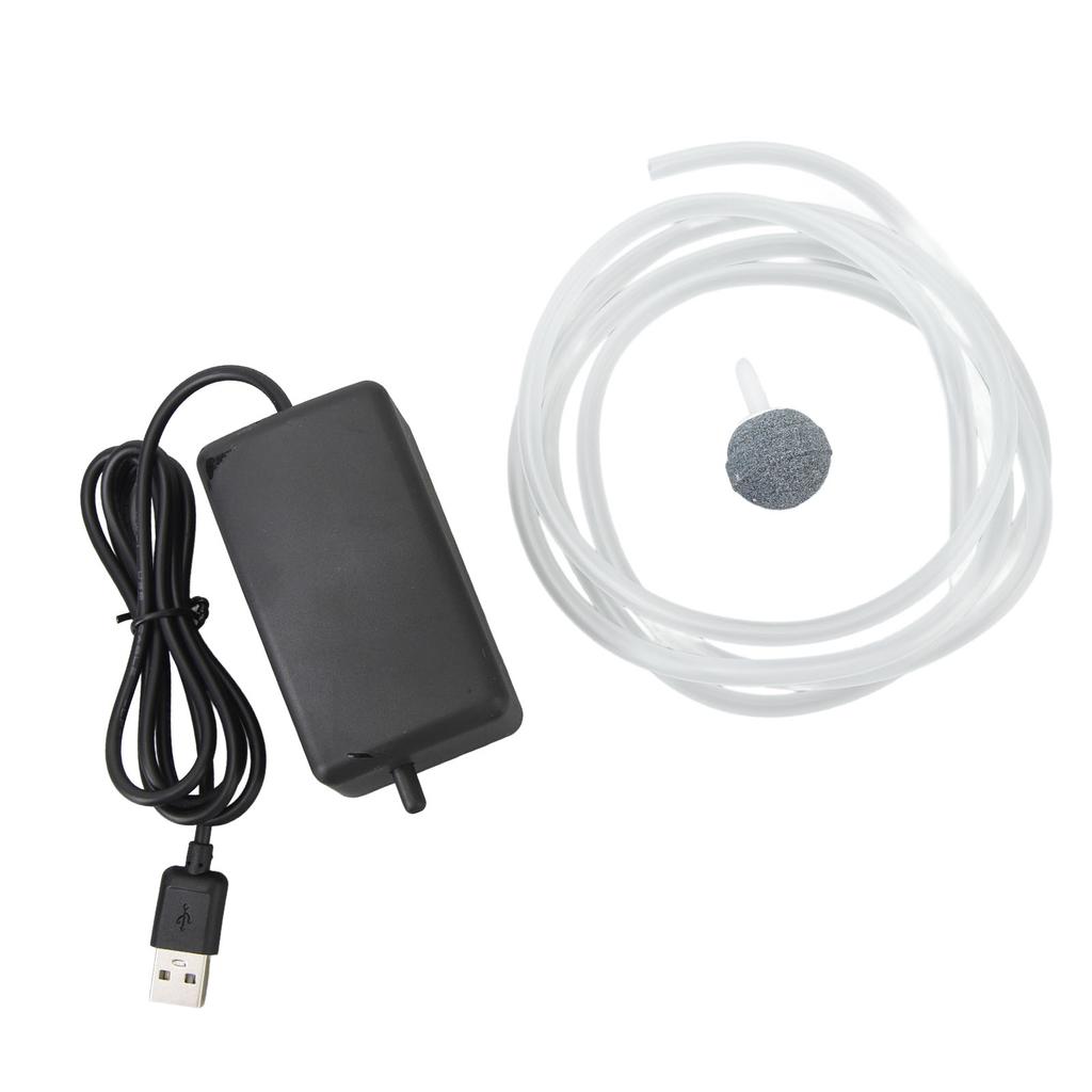 Kyslíkové vzduchové čerpadlo do akvária s vysokou účinností, okysličením, vodotěsné, přenosné, pro malé akvárium, tiché