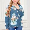 Christmas Day Sweatshirts For Children Boys And Girls Knit Sweater Cute Shirt Fall Crewneck Pullover Tops
