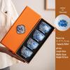 De'ou Xingguang Enamel Teacup Set