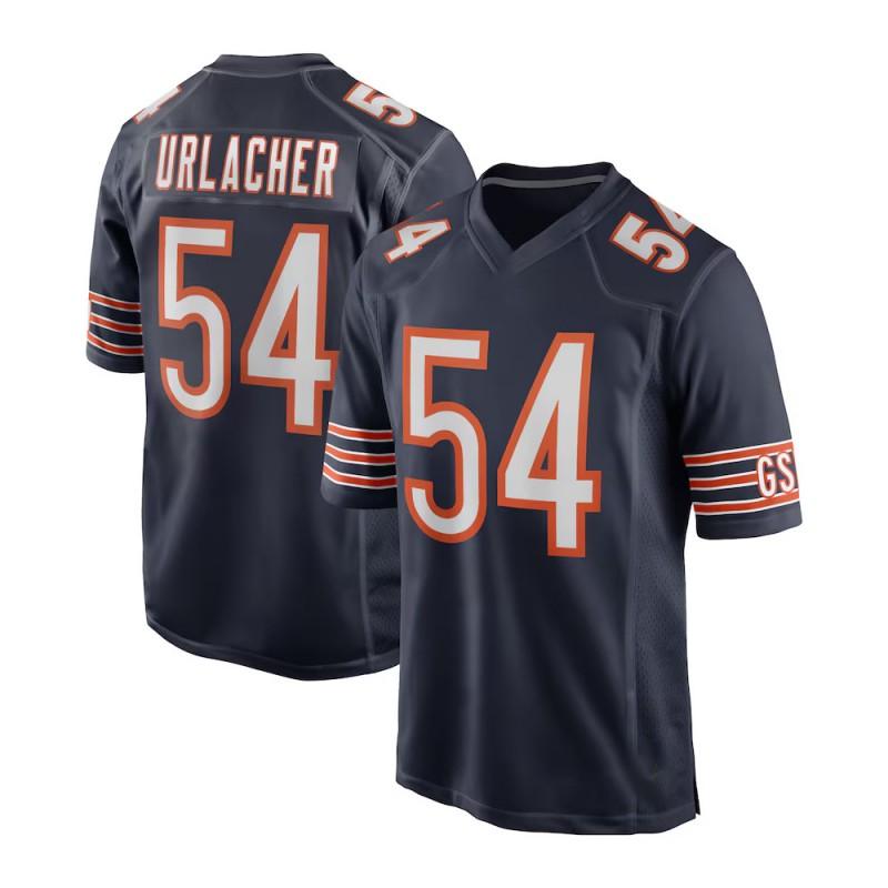 Chicago Bears NFL Trikot - 18 Williams 54 Urlacher Bestickt Football Herren