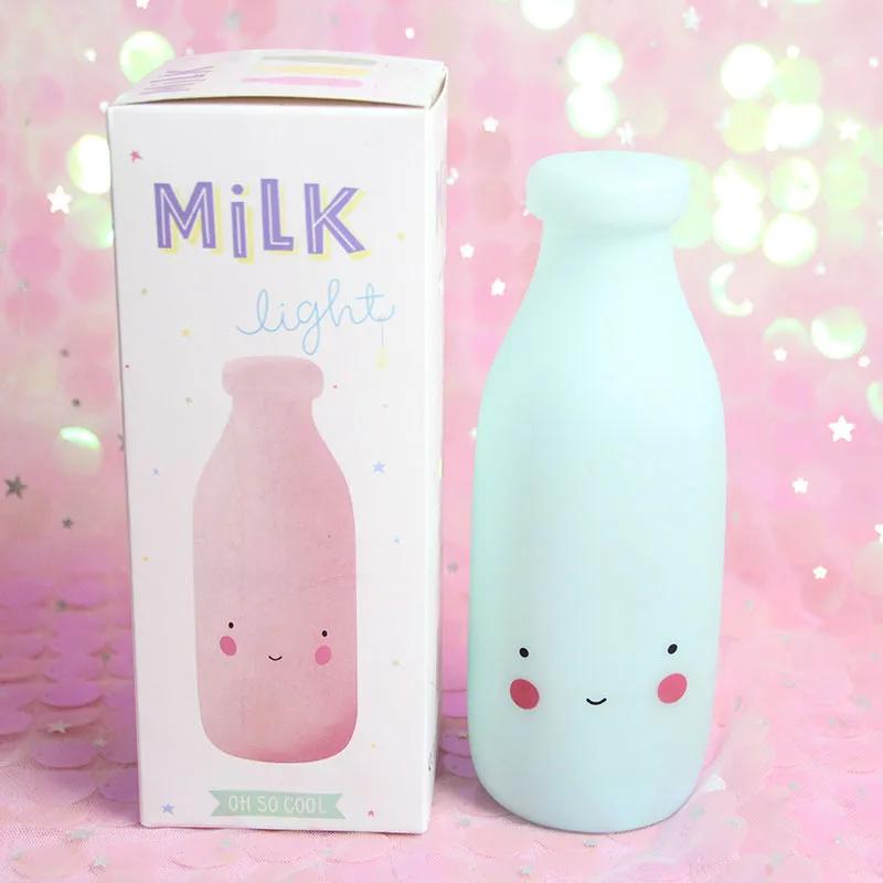 LED Flaschenform Nachtlicht Leuchtspielzeug Schlafzimmer Baby Kinderzimmer Dekoration Weihnachtslicht Raumdekoration