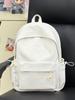 Schoolbag1011 junior high school girls lace large capacity high school backpack travel simple schoolbag lightweight backpack