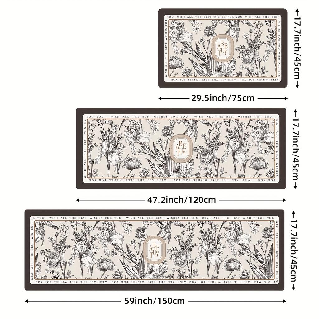 High-Grade Floor Mats Non-Slip Waterproof Kitchen Rug Door Mats Carpet For Live Room Rug For Bedroom Bathroom Mat Outdoor