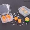 2Set Dollhouse Simulation Ice Orange Lunch Box Model Miniature Food Toys DIY Kitchen Scene Mini Ornaments Dollhouse Decoration