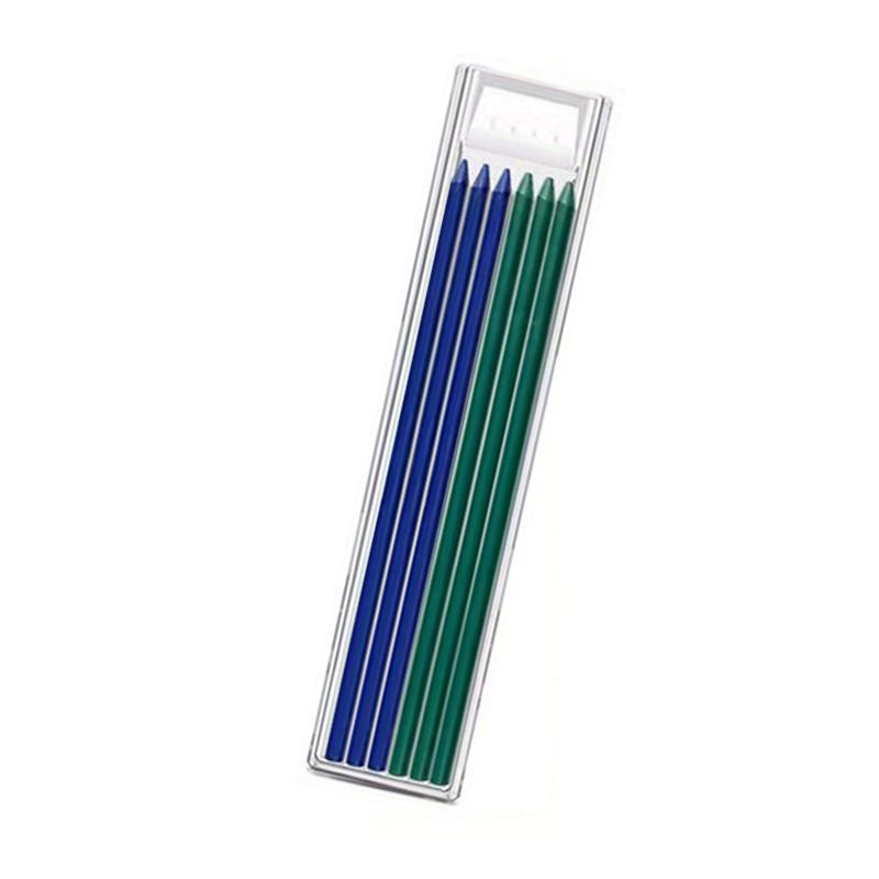 2.8mm Woodworking Mechanical Pencil with Protective Cover Pencil Sharpener Multicolor 2B Lead Core Deep Hole Marking Pencil