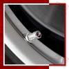 Style de Voiture 4 Pièces Bouchons de Valve de Pneu Métalliques pour Roue Bague de Jante de Pneu Couvercles Hermétiques pour Logo Sport GR Gazoo Racing Prius Camry Yaris Décor