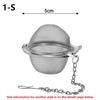 Tea Infuser Versatile Seasoning Ball Durable Stainless Steel Tea Strainer Ball High-quality Rust-proof Tea Steeping Ball