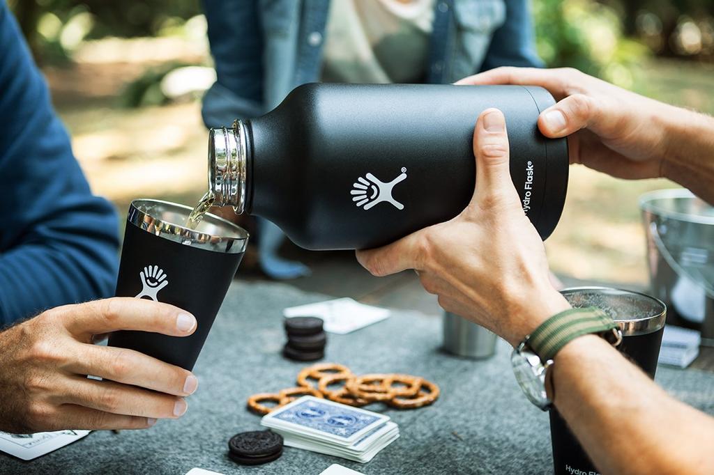 Hydro Flask 20 Black 5089056 20 Black BEER_Growler_64oz 1.9L