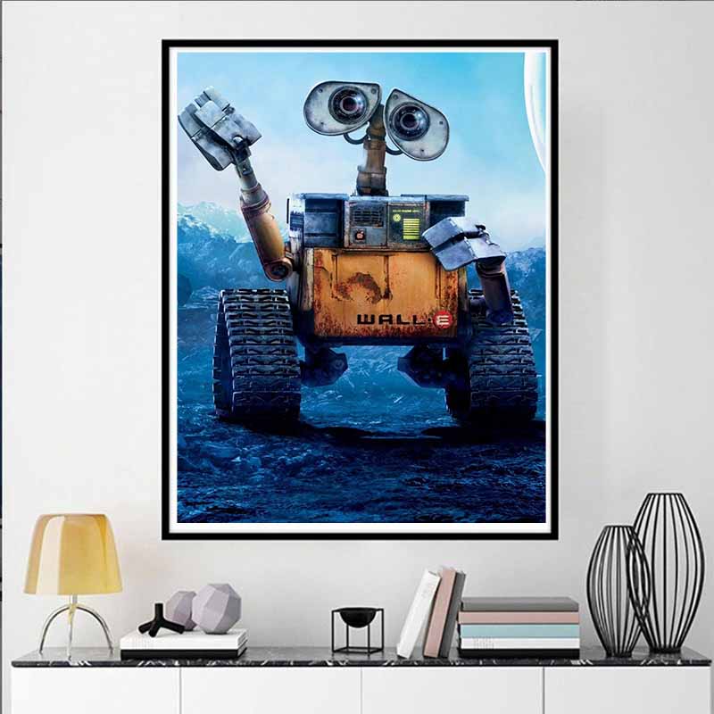Disney Diamond Painting Pixar Classic Animation WALL E DIY Kit Adult Arts and Crafts Home Decor and Gift