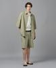 COMSPACE1980 Back Slit Trendy Shirt_Khaki