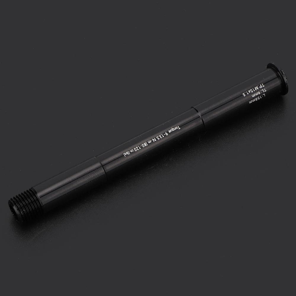 Hurtigutløserspyd i aluminiumslegering 15x110mm gjennomgående aksel forgaffelaksel for RockShox sykkelnav