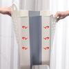 Wall-Mounted Dirty Clothes Basket Large-Capacity Folding Storage Basket Strong Load-Bearing Hollow Design For Ventilation