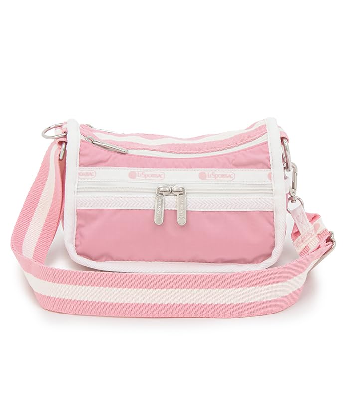 ★LeSportsac★ Spectator Limelight Small Rope Crossbody 1222 Official Shoulder Bag SMALL LOAF Spectator Peony Pink