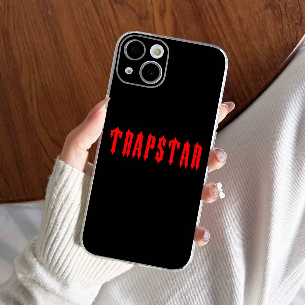 T-Trapstars Dla iPhone 17 16 15 14 13 12 11 Pro Max Plus Etui na Telefon Wysokiej Klasy Silikonowe