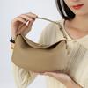 Sac à Bandoulière en Cuir Véritable pour Femme, Sac Hobo en Cuir de Vachette Souple, Sac Bandoulière Vintage 'Water Dumpling', Sac à Main Élégant, Plusieurs Couleurs