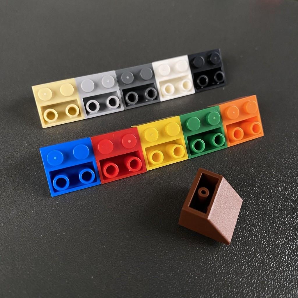 20pcs DIY Technical Slope Inverted 45° 2x2 Slope Anti-bevel Bricks MOC Parts Building Blocks Toys for Children  Compatible 3660