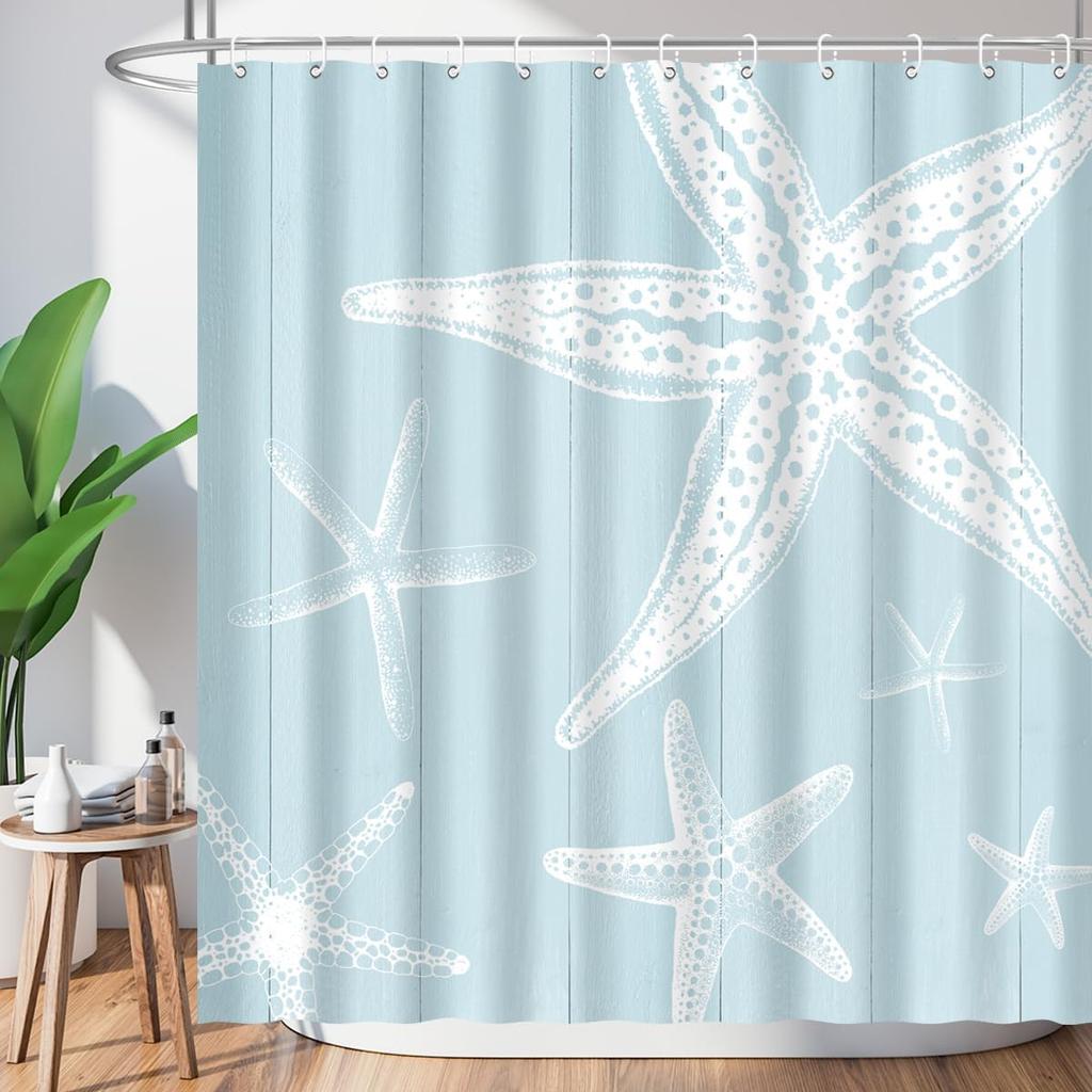 Wildtier Duschvorhang Dschungel Elefant Giraffe Zebra Regenwald Tropisch Safari Badezimmer Heimdeko Wasserdicht Polyester