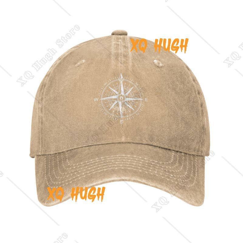 Custom Nautical Compass Baseball Cap Adult Captain Anchor Boat Adjustable Dad Hat for Men Women Outdoor Snapback Hats