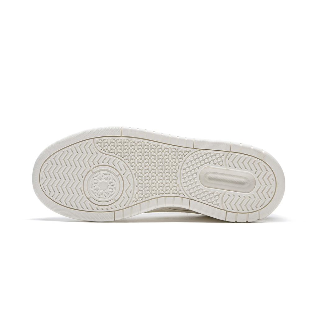 New LiNing Moon White 2.0 Slip Resistant And Breathable Low Top Skateboard Shoes Women's Mist White AGCU276-11