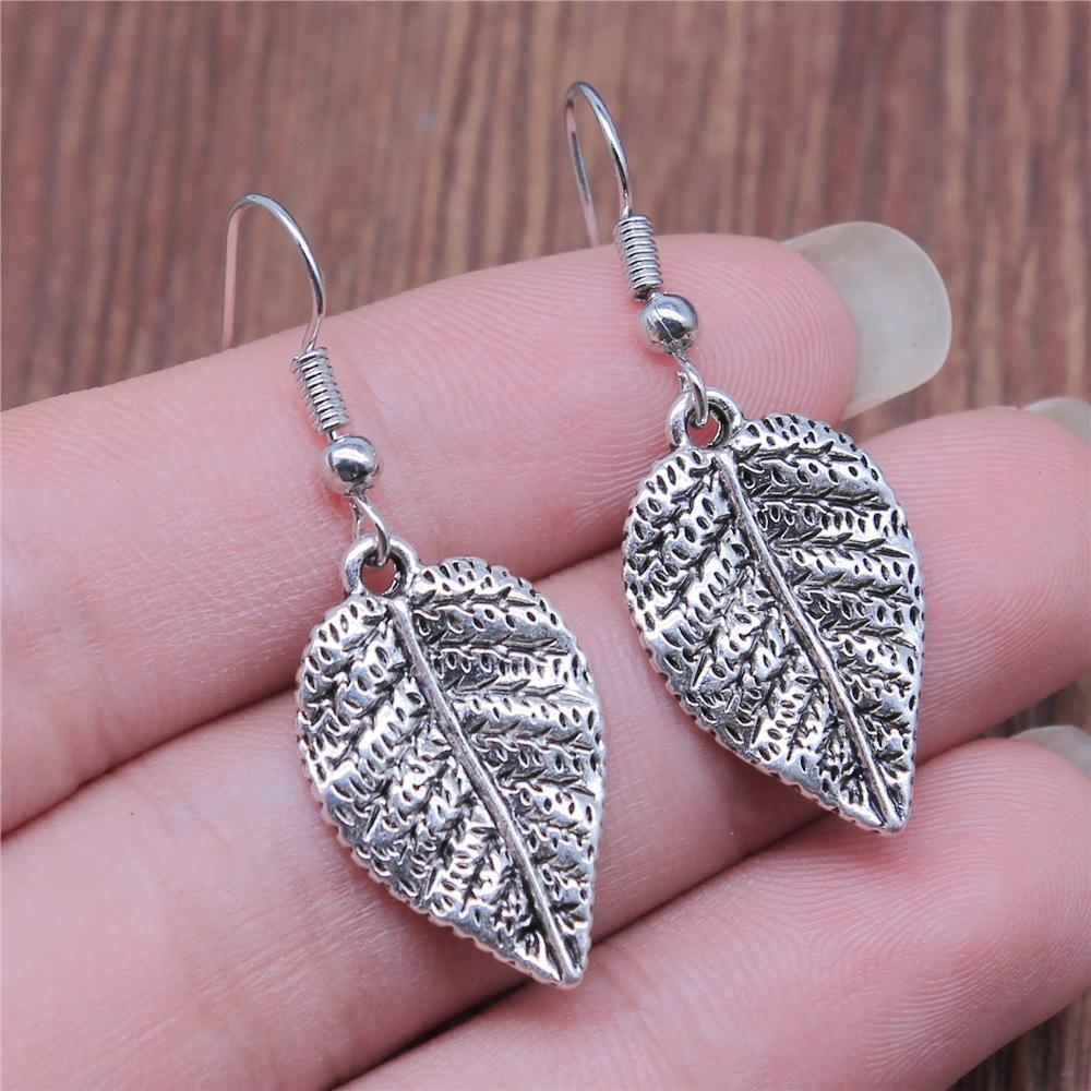 30 Styles Bohemian Earring Plant Branch Leaf Clover Dangle Earrings Drop Women Statement Jewelry Bijou Gifts For Women