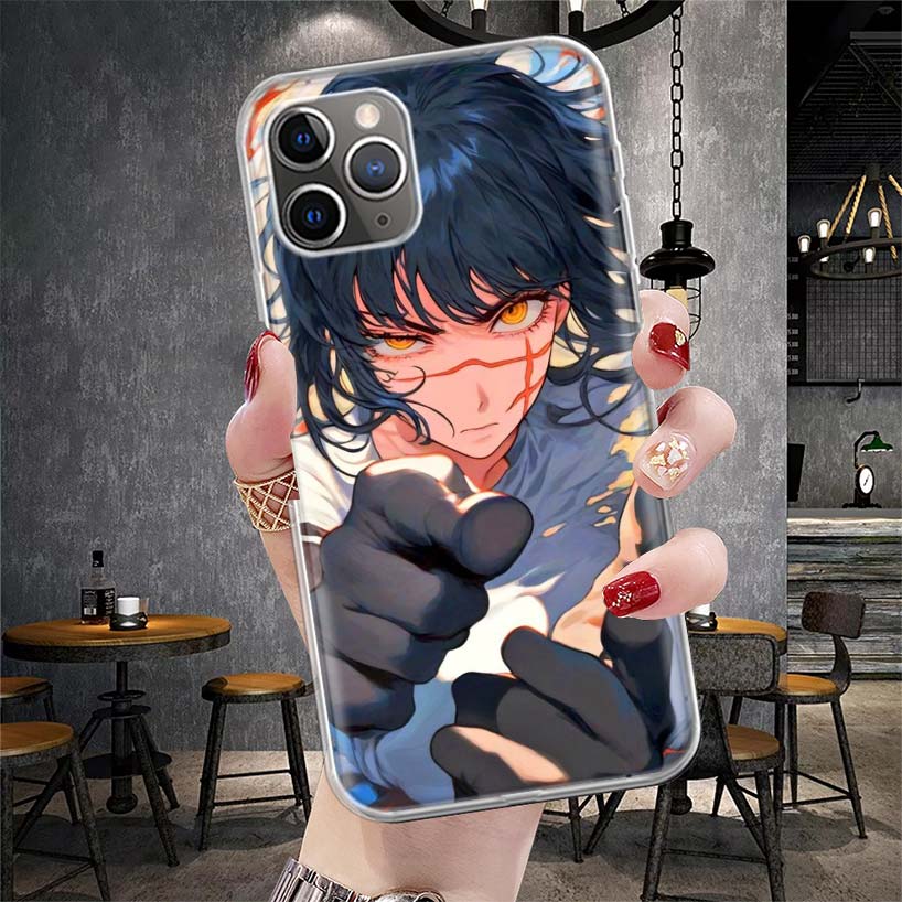 C-Chainsaw Mans Yoru War Devil Soft Phone Case For IPhone 11 17 Air 16E 16 Pro Max 15 + 14 Plus 13 Mini 12 Apple 7 SE 8 Fundas C